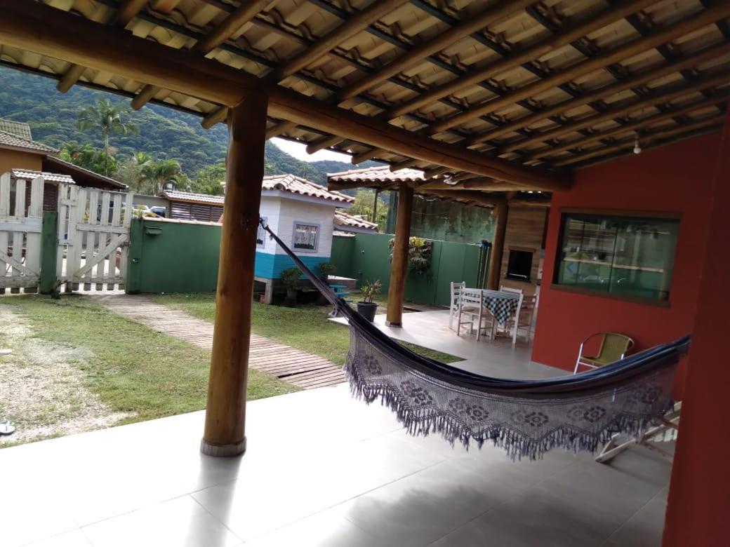 Casa Praia. Linda Varanda Para Um Cochilo Na Rede Ubatuba Eksteriør bilde