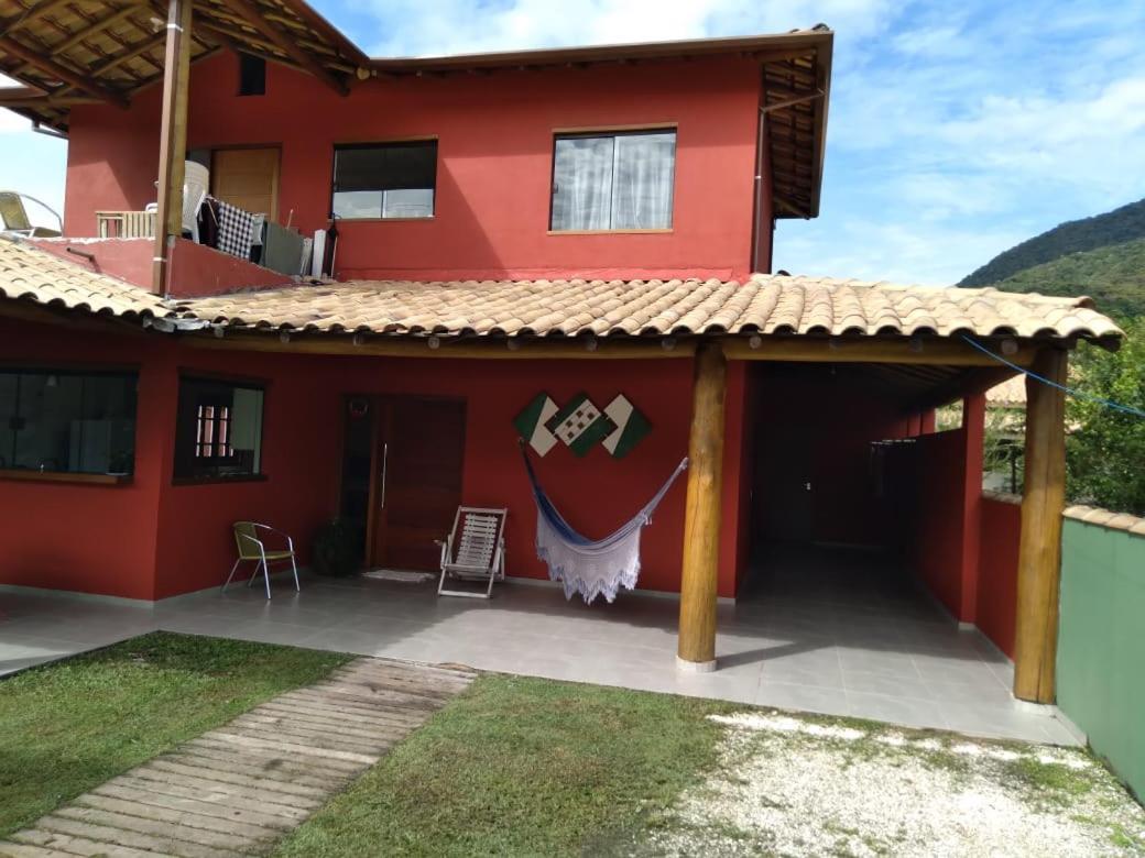 Casa Praia. Linda Varanda Para Um Cochilo Na Rede Ubatuba Eksteriør bilde